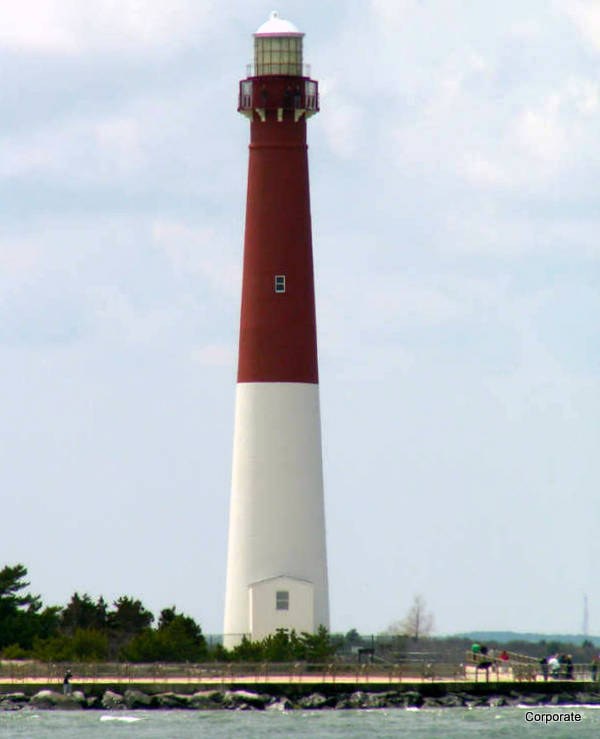 New Jersey / New York / Long Beach Island / Barnegat Lighthouse
Active from 1859 until 1944 and reactivated in 2009 (150 years celebration)
Keywords: New Jersey;United States;Atlantic ocean;Barnegat