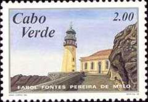 Ilha do Sao Antao / Paul - Pontinha de Janella / Farol Fontes Pereira de Melo
Keywords: Stamp;Cape Verde