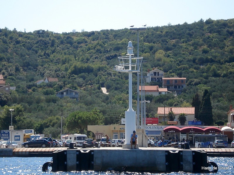 Ugljan Island / Preko / Carferry Quayhead  light
Keywords: Croatia;Adriatic sea
