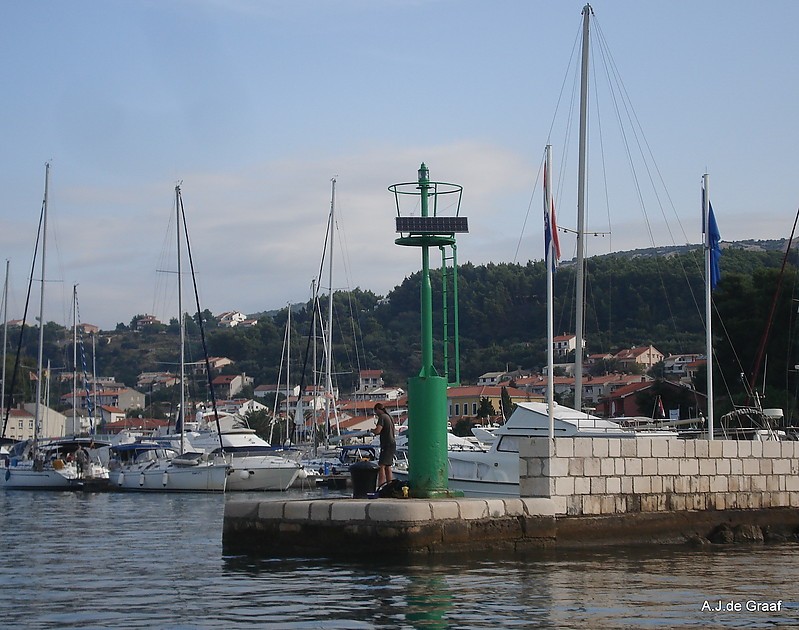 Rab Island / Rab-City / Marina Breakwater light
Keywords: Rab;Croatia;Adriatic sea