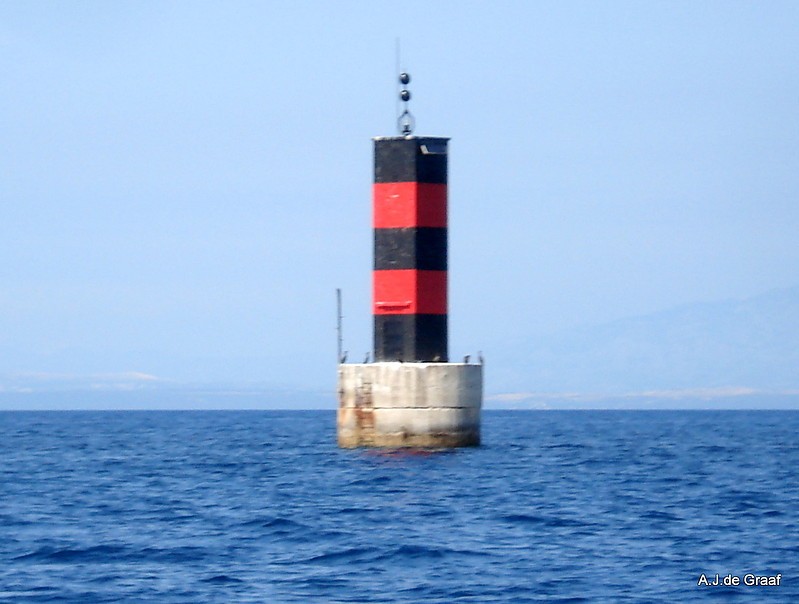 Veli Brak ( Near Ilovik Island ) light
Keywords: Croatia;Adriatic sea;Offshore
