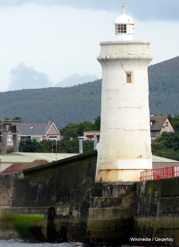 Moray / Moray Firth / Buckie Harbour / North Pier / Lighthouse Line Rear 
Keywords: Moray;North sea;Moray Firth;Scotland;United Kingdom;Buckie