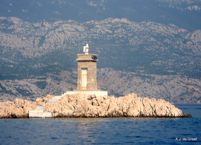 S-E Entrance Barbatski Kanal / Rab / Hrid Pohlib Light
Keywords: Rab;Croatia;Adriatic sea