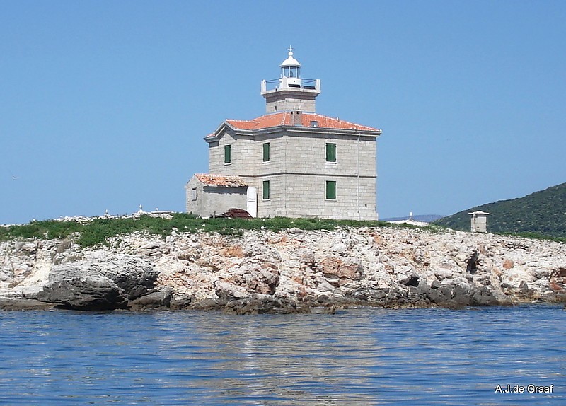 Hrid Zaglav lighthouse
Keywords: Croatia;Adriatic sea