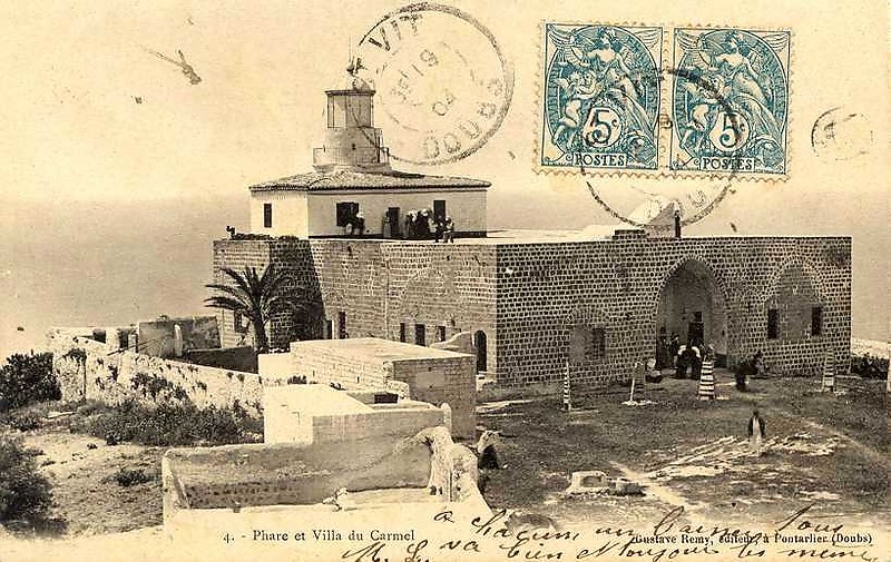 Haifa / Stella Maris - Mount Carmel Lighthouse
Postcard printed and posted in France.
Keywords: Haifa;Israel;Mediterranean sea;Historic
