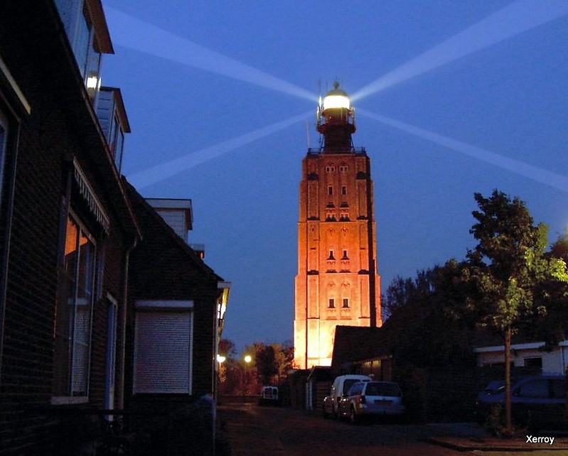 Walcheren / Westerschelde / Westkapelle High Range Rear Lighthouse (2)
Keywords: Zeeland;Netherlands;North sea;Night