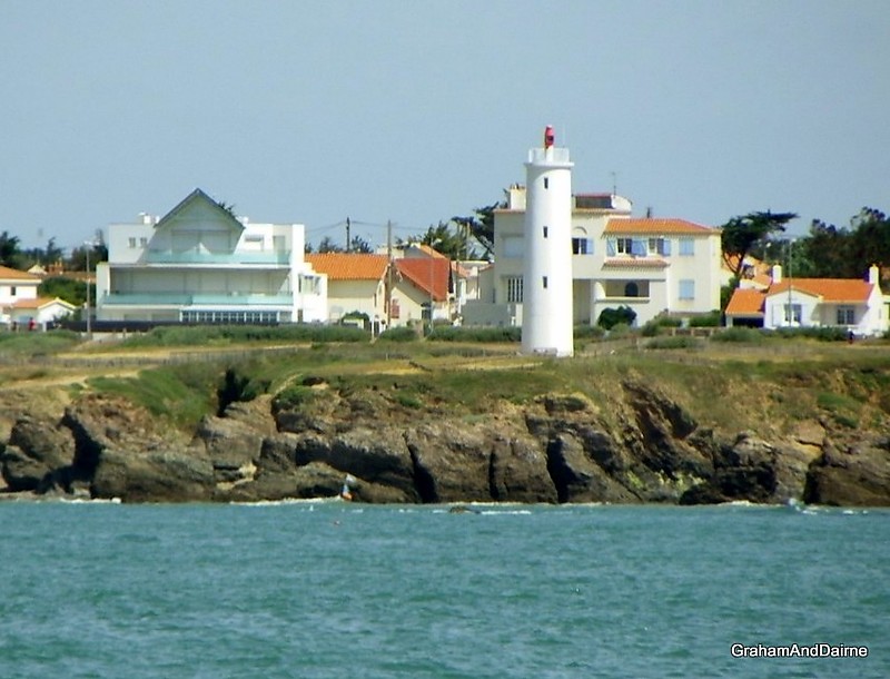 Vendée / Saint-Gilles Croix de Vie / Phare de Pointe de Grosse-Terre
Pte de Grosse Terre  lighthouse
Keywords: France;Vendee;Bay of Biscay