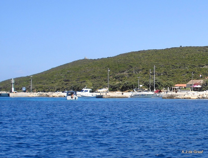 Premuda Island / Krijal Carferry harbour  light
Keywords: Croatia;Adriatic sea