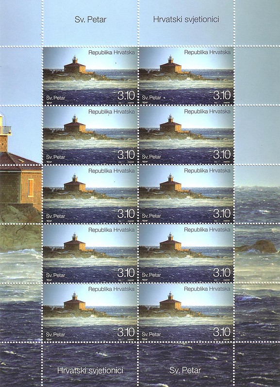 Croatia / Makarska / Sv Petar Lighthouse
Keywords: Stamp