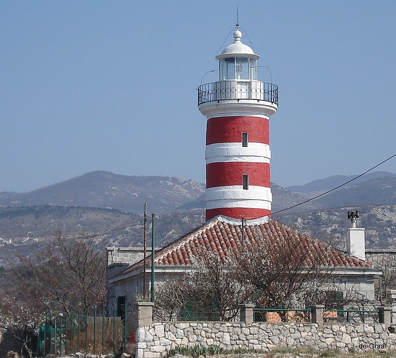Kraljevica - Rijeka region / Rt O??tro Lighthouse
Built in 1872.
Made a fresh picture from another angle.
Keywords: Croatia;Adriatic sea;Rijeka