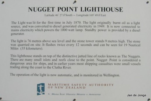Nugget Point Lighthouse Info
Keywords: New Zealand;Pacific ocean;Plate