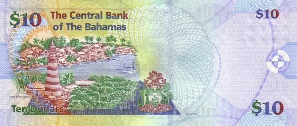 BAHAMAS - Elbow Cay
Keywords: Artwork;banknote