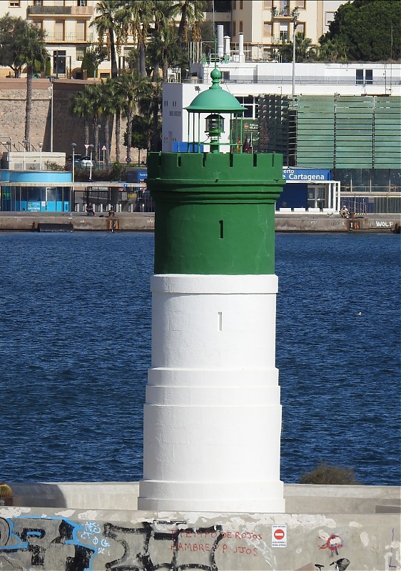 CARTAGENA - Dique de la Curra Head lighthouse
Keywords: Mediterranean Sea;Spain;Murcia;Cartagena
