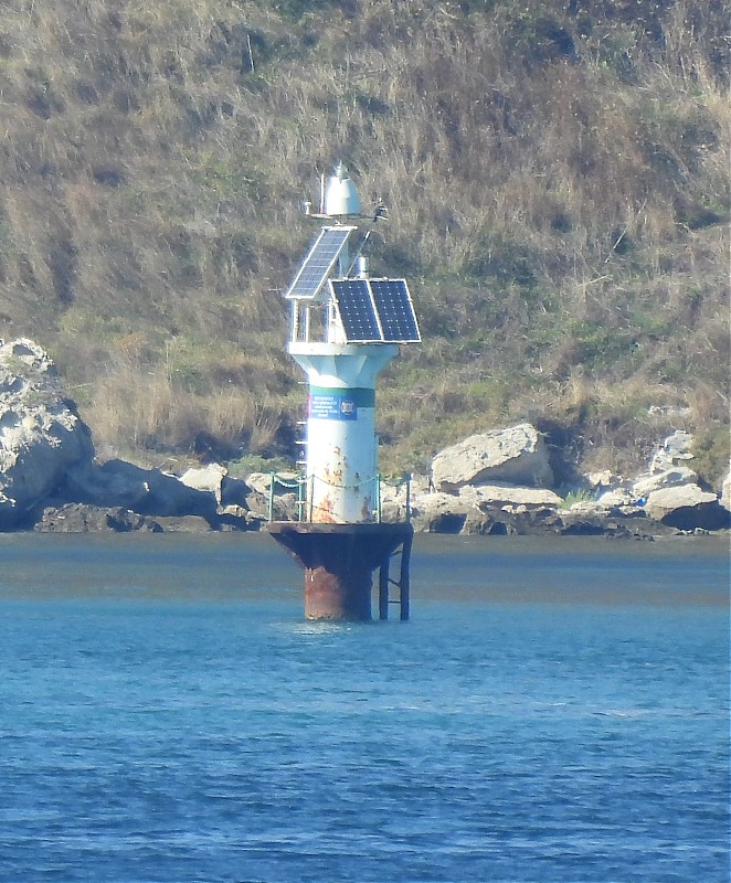 HELLESPONT/DARDANELLES - Seddülbahir - N Breakwater light
Keywords: Dardanelles;Turkey;Offshore
