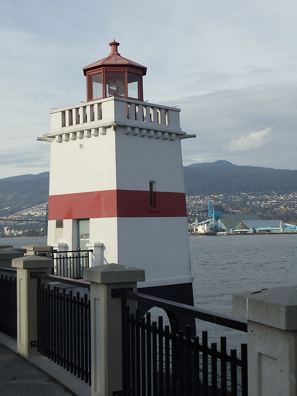 Brockton Point Light, Vancouver, BC
November 2011 image. The lighthouse is in Stanley Park facing Burrard Inlet.
Keywords: Vancouver;Canada;British Columbia