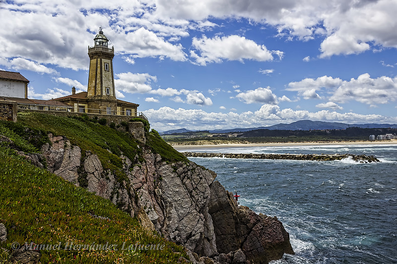 Avilés / Punta del Castillo Lighthouse 
Keywords: Atlantic Ocean;Bay of Biscay;Cantabrian Sea;Spain;Asturias;Avil?s