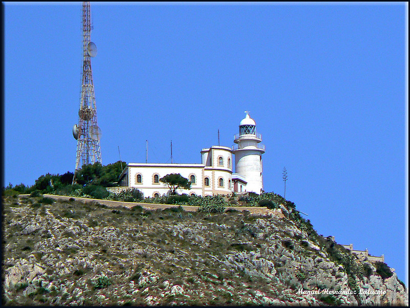 Cabo San Antonio Lighthouse
View at the sea from the south, on 13/07/2007.
Keywords: Mediterranean Sea;Spain;Comunidad Valenciana;Alicante;Cabo de San Antonio