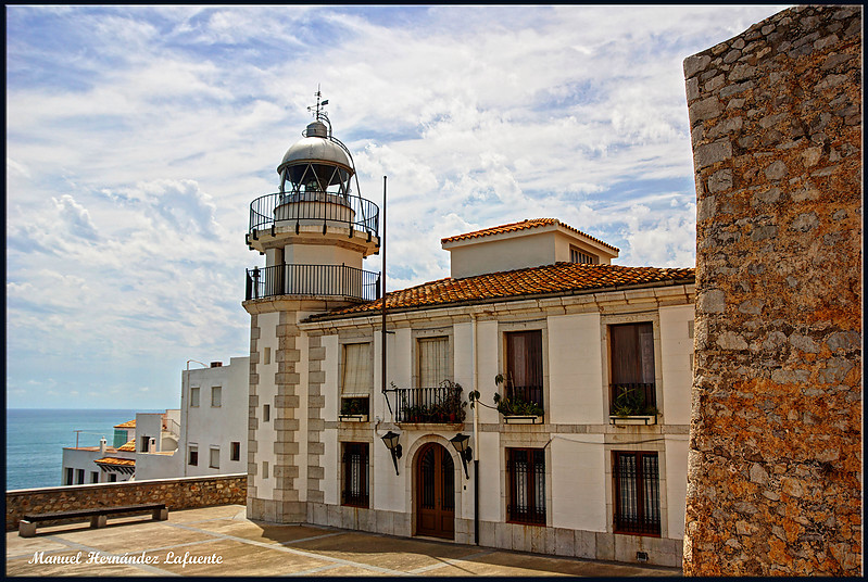 Pe?�?�scola Lighthouse
Keywords: Mediterranean Sea;Spain;Comunidad Valenciana;Castell??n;Peniscola