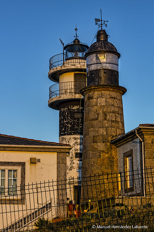 *Punta Atalaya Lighthouse* - new (high) and old (low)
Keywords: Bay of Biscay;Galicia;Spain;San Ciprian;Sunset