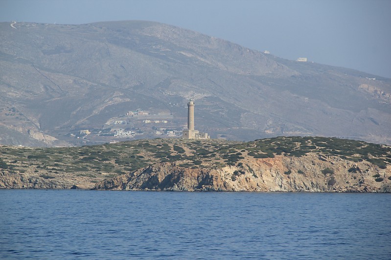Syros / Gaiduronísi lighthouse
AKA Dhidhimi lighthouse
Keywords: Syros;Greece;Cyclades;Aegean Sea