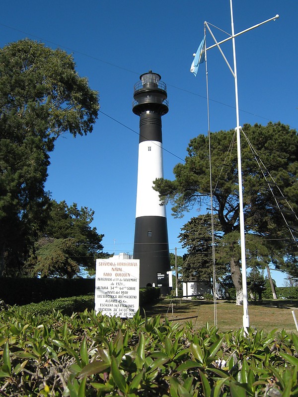 Quequén Lighthouse
Located in Quequén city, Buenos Aires province in Argentina
Keywords: Argentina;Atlantic ocean;Quequen