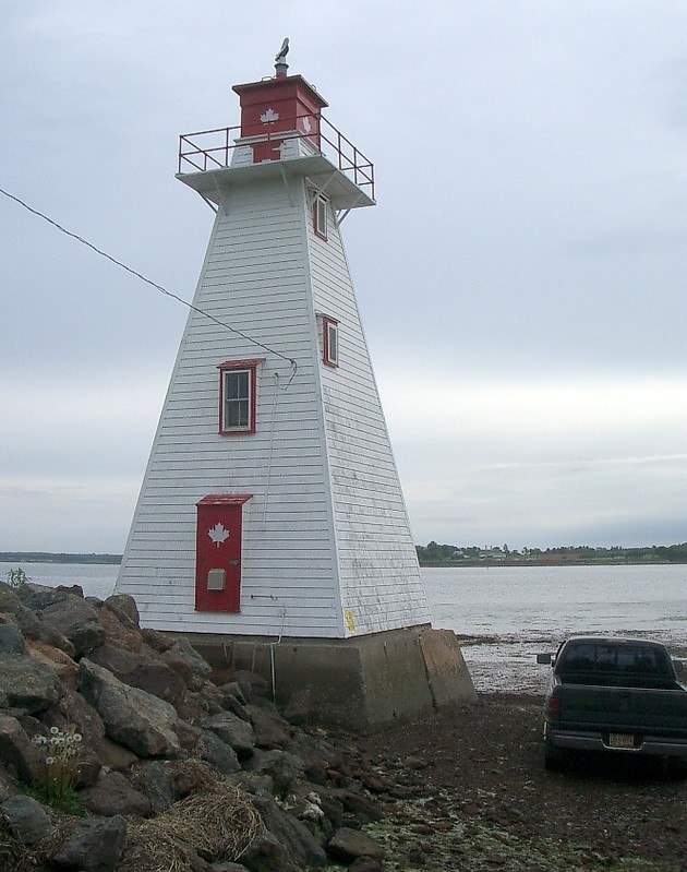 Prince Edward Island /  Brighton Beach Range Front Lighthouse
Keywords: Prince Edward Island;Canada;Northumberland Strait