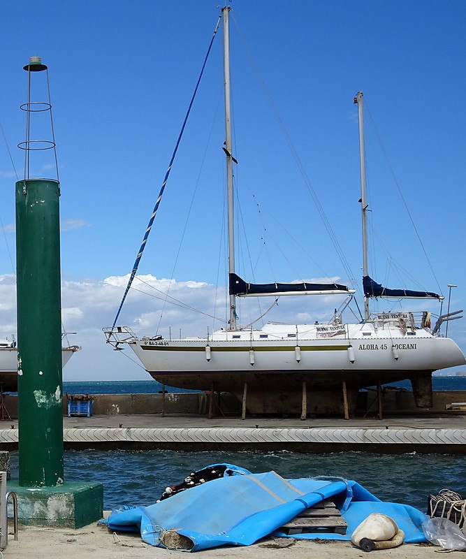 Mar Menor / Los Nietos Yacht Club Outer Breakwater Head light
Keywords: Mediterranean sea;Murcia;Spain
