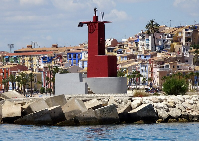 Puerto de Villajoyosa / Breakwater Head light
Keywords: Mediterranean sea;Spain;Valencia
