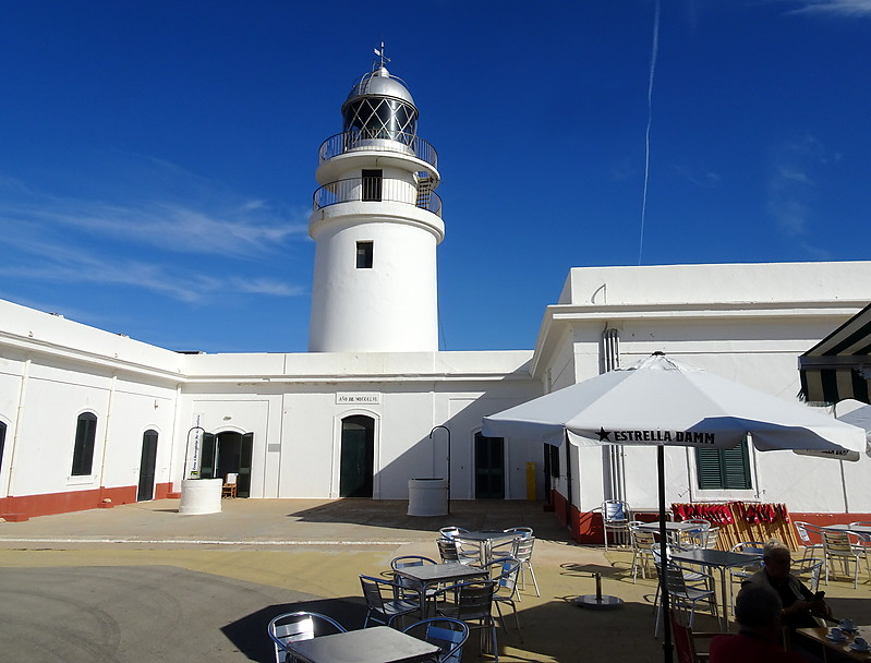 Cabo Cavallería lighthouse 
Keywords: Spain;Menorca;Balearic Islands;Mediterranean sea