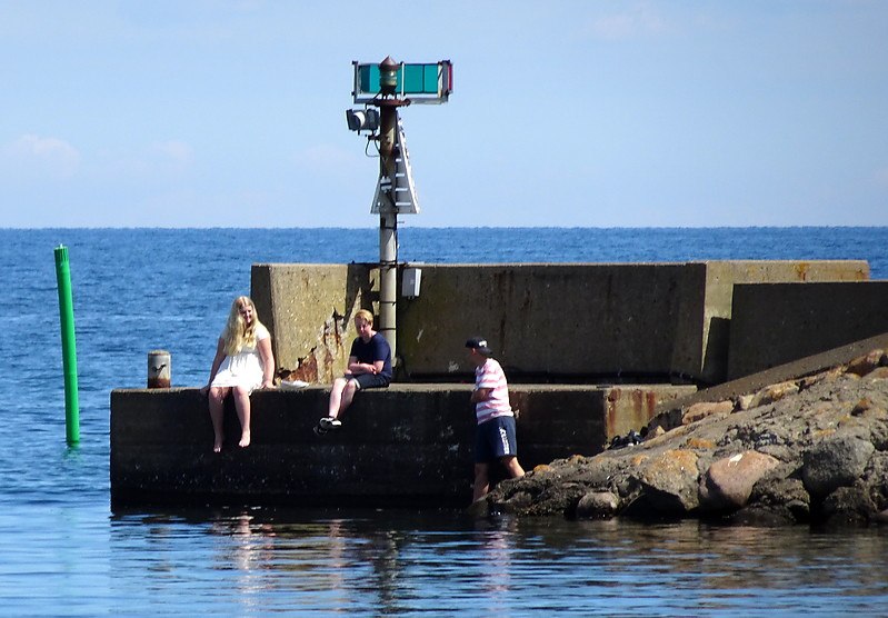 Oland / Böda S Pier Head light
Keywords: Baltic Sea;Sweden;Oland