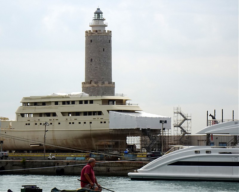 Livorno lighthouse
Keywords: Italy;Mediterranean sea;Livorno
