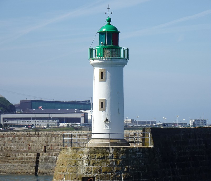 Diélette / Breakwater W Head lighthouse
Keywords: Normandy;France;English channel
