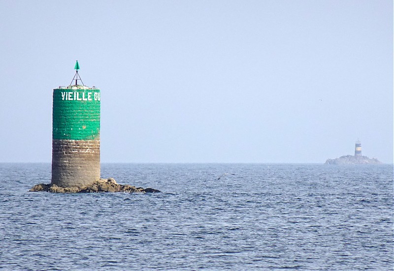 Île de Bréhat / Vieille Du... beacon
Keywords: France;Brittany;English Channel;Ile de Brehat;Daymark;Offshore