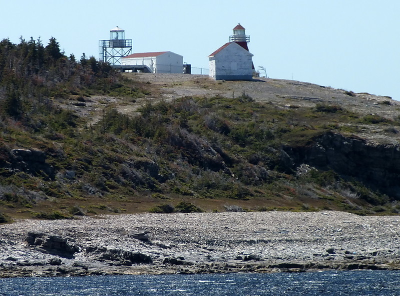 Newfoundland / Keppel Island lighthouses new (L) and old (R)
autorship: Brigitte Adam,Berlin
Keywords: Canada;Newfoundland;Atlantic ocean