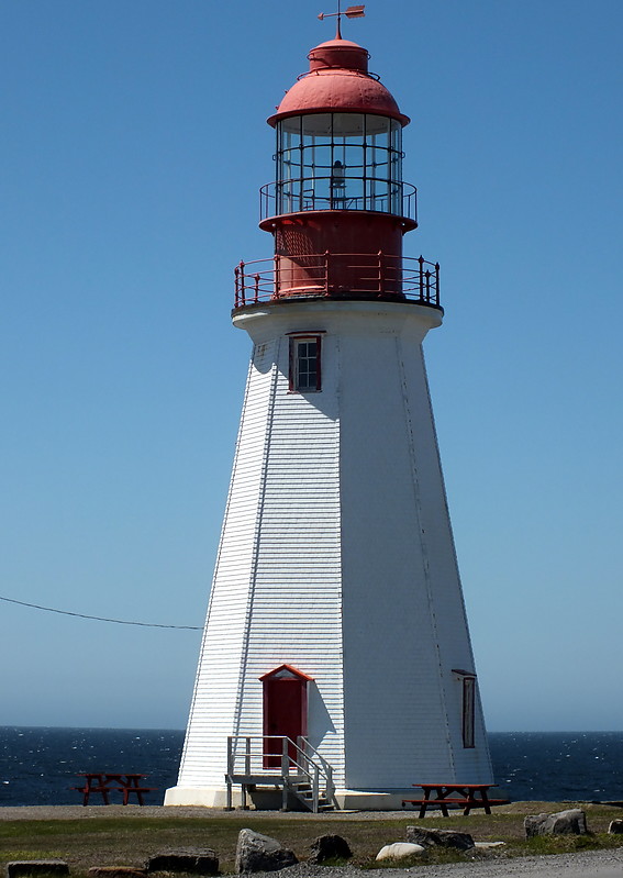 Newfoundland / Pointe Riche lighthouse
AKA Port au Choix 
autorship: Brigitte Adam, Berlin
Keywords: Newfoundland;Canada;Gulf of Saint Lawrence