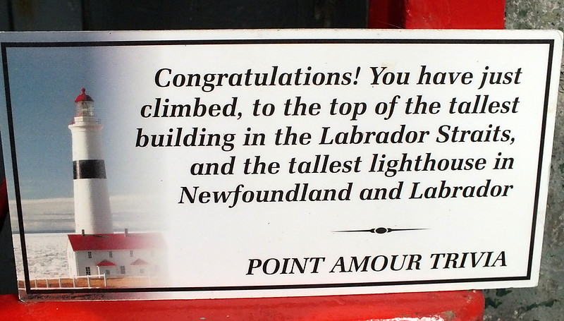 Labrador / Point Amour lighthouse
autorship: Brigitte Adam, Berlin
Keywords: Labrador;Canada;Strait of Belle Isle;Plate