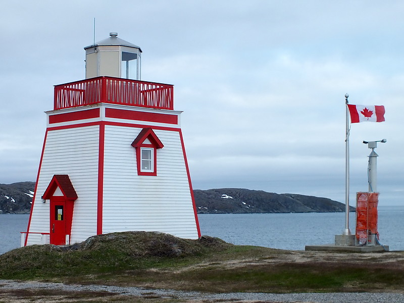Newfoundland / Fox Point lighthouse
AKA Fishing Point, St. Anthony
autorship: Brigitte Adam, Berlin
Keywords: Newfoundland;Canada;Atlantic ocean;Saint Anthony