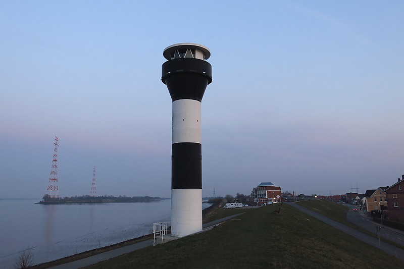 Twielenfleth leading lighthouse
Keywords: Germany;Elbe;North Sea;Twielenfleth
