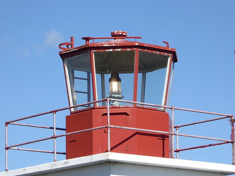 Nova Scotia / Grand Passage lighthouse 
AKA North Point 
Keywords: Canada;Nova Scotia;Grand Passage;Bay of Fundy;Lantern
