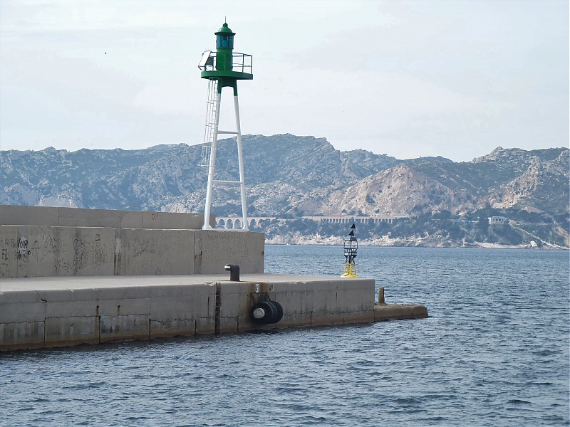 Gulf of Lions / Marseille / Passe Nord Digue du Large Head light
Posted on behalf of mitko 
Keywords: Mediterranean sea;France;Gulf of Lions;Marseille