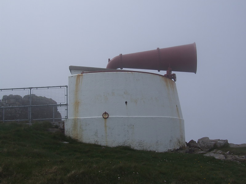 Cape Wrath (Am Parbh), fog signal
Keywords: Sutherland;Scotland;United Kingdom;Siren