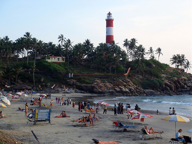 Kovalam Lighthouse 
Location is nr Trivandrum Kerala State of India.
Keywords: Kovalam;Vizhinjam;Rockholm;Trivandrum;Arabian Sea;Malabar;India;Kerala